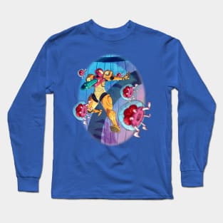 Jumping into battle Long Sleeve T-Shirt